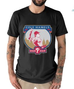 Philadelphia Phillies Cole Hamels 2006 2015 Logo Shirt
