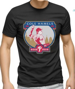 Philadelphia Phillies Cole Hamels 2006 2015 Logo Shirt