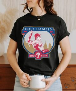 Philadelphia Phillies Cole Hamels 2006 2015 Logo Shirt
