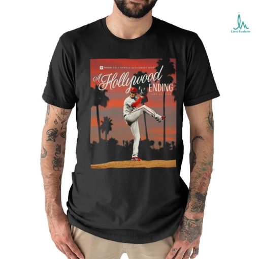 Philadelphia Phillies Cole Hamels A Hollywood Ending June 21, 2024 Shirt