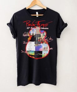 Pink Floyd band 60th anniversary collection guitar signatures shirt