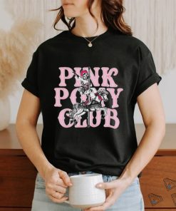 Pink Pony Club Retro Horse Lover Design Shirt