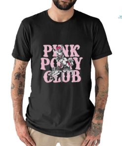 Pink Pony Club Retro Horse Lover Design Shirt