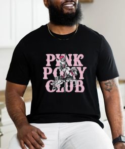 Pink Pony Club Retro Horse Lover Design Shirt