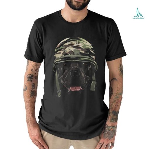 Pit Bull Soldier Veteran DogArmy Dog shirt