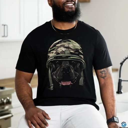 Pit Bull Soldier Veteran DogArmy Dog shirt
