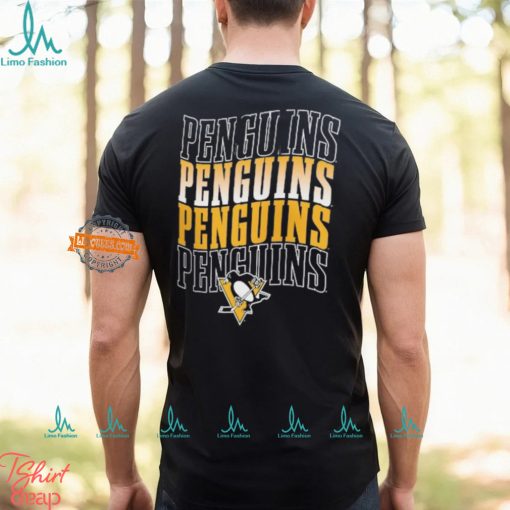 Pittsburgh Penguins Starter Four Team Name Logo Shirt