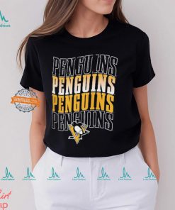 Pittsburgh Penguins Starter Four Team Name Logo Shirt