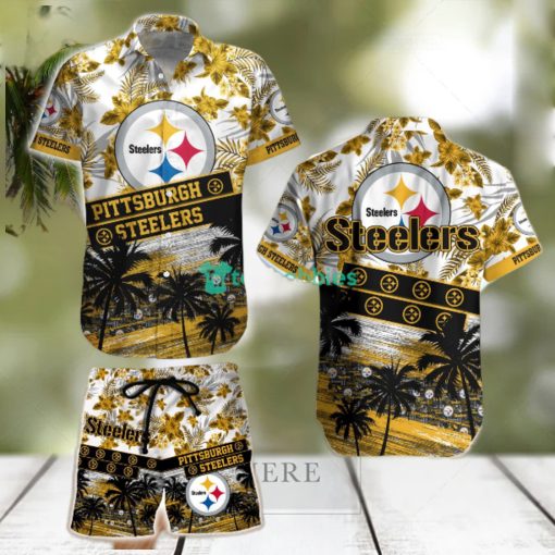 Pittsburgh Steelers Hawaiian Shirt And Summer Shorts For Fans