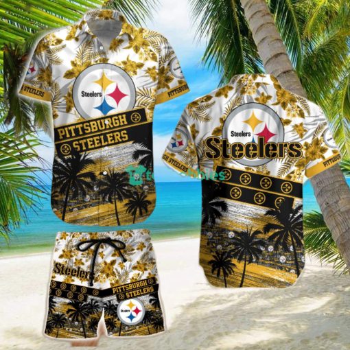 Pittsburgh Steelers Hawaiian Shirt And Summer Shorts For Fans