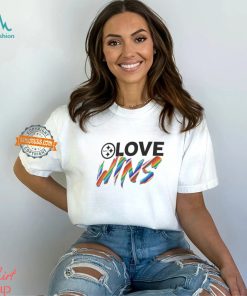 Pittsburgh Steelers Pride Love Wins 2024 Shirt