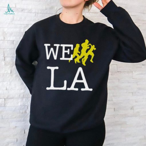 Popout we run LA shirt