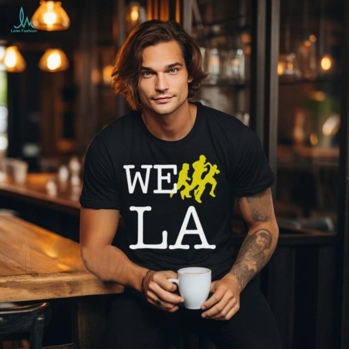 Popout we run LA shirt