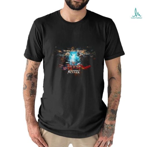 Poster KK’s Priest With Accept Show Full Metal Assault Tour 2024 Schedule List Date Two Sides Unisex T Shirt