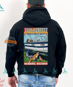 Poster SummerFest Jun 20 22 2024 Milwaukee WI T Shirt