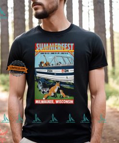 Poster SummerFest Jun 20 22 2024 Milwaukee WI T Shirt