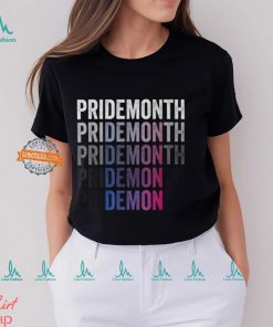 Pride Demon Bisexual Bi Pride Month Lgbtq Gay Lesbian Queer T Shirt