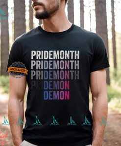 Pride Demon Bisexual Bi Pride Month Lgbtq Gay Lesbian Queer T Shirt