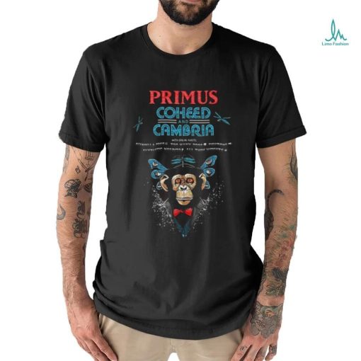 Primus And Coheed Cambria Summer 2024 Us Tour Shirt