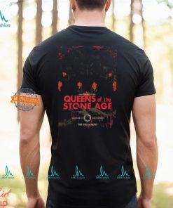 Queens Of The Stone Age Coliseum Da Coruna The End Is Nero Poster In A Coruna ES On XVIII VI MMXXIV Vintage T Shirt