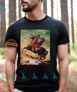 Raul Julia As M Bison Crossing The Alps Tee Shirt