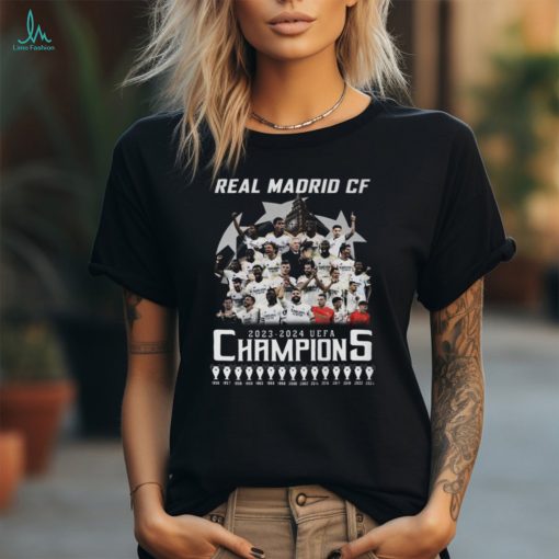 Real Madrid 2023 2024 UEFA Champions T Shirt