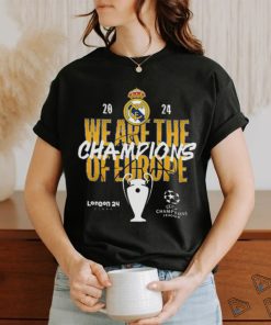 Real Madrid 2024 We Are The Champions Of Europe shirt