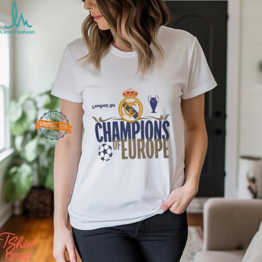 Real Madrid UCL 2024 ChampionsT Shirt