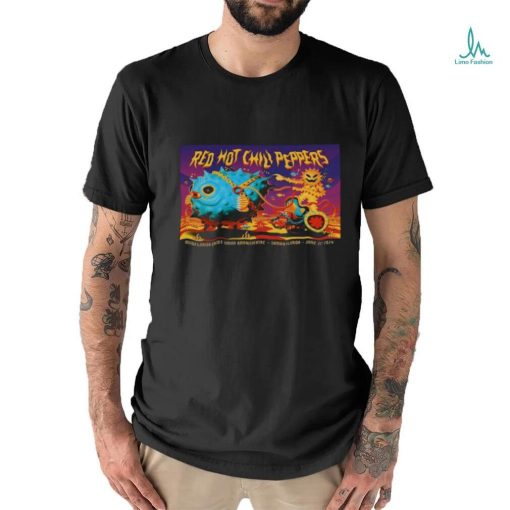 Red Hot Chili Peppers MidFlorida Credit Union Tampa FL June 21 2024 Poster Shirt