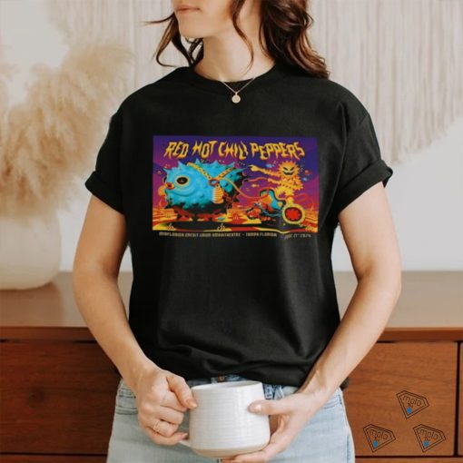 Red Hot Chili Peppers MidFlorida Credit Union Tampa FL June 21 2024 Poster Shirt