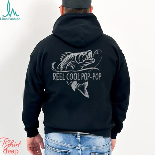 Reel Cool Pop Pop Fishing Pop Pop Father’s Day Men’s T shirt