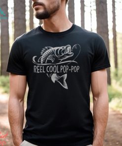 Reel Cool Pop Pop Fishing Pop Pop Father's Day Men's T shirt