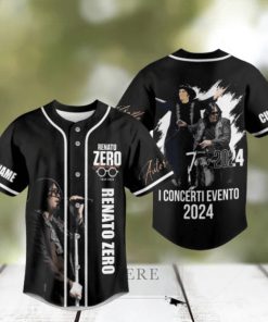 Renato Zero I Concerti Evento Tour 2024 Custom Baseball Jersey