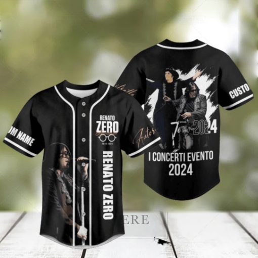 Renato Zero I Concerti Evento Tour 2024 Custom Baseball Jersey