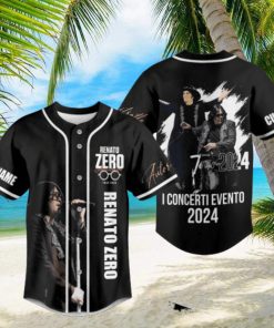 Renato Zero I Concerti Evento Tour 2024 Custom Baseball Jersey