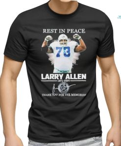 Rest In Peace Larry Allen Thank You For The Memories Shirt