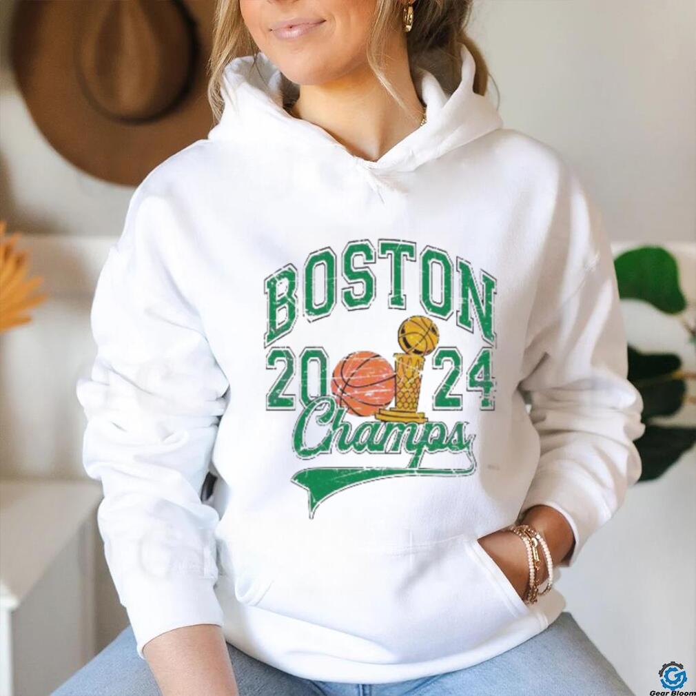 Retro Boston 2024 Champs NBA Basketball Shirt