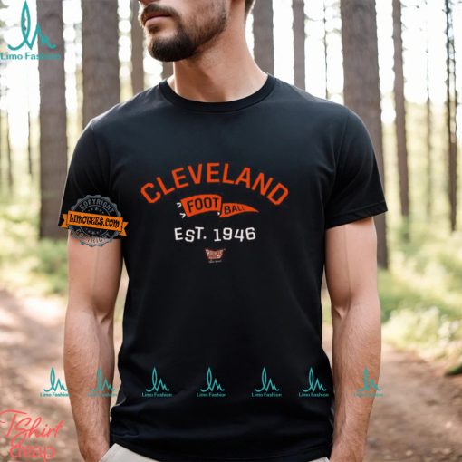 Retro Pennant Baby Apparel for Cleveland Football Fans (NB 7T) shirt