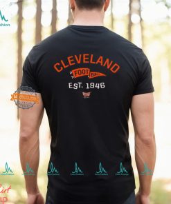 Retro Pennant Baby Apparel for Cleveland Football Fans (NB 7T) shirt