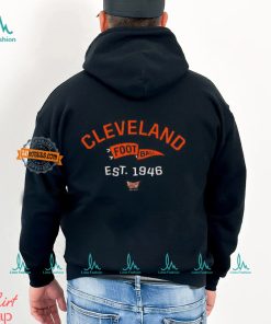 Retro Pennant Baby Apparel for Cleveland Football Fans (NB 7T) shirt