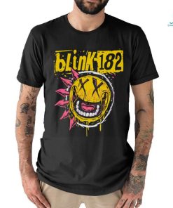 Retro Punk Smiley Face Blink 182 shirt