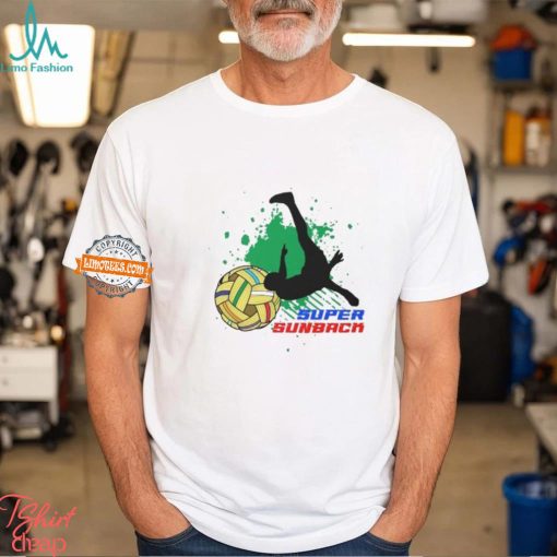 Retro Style Sepak Takraw Sticker T Shirt