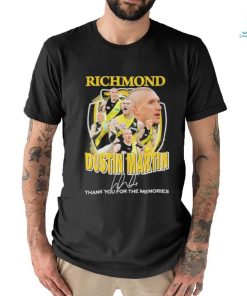 Richmond Dustin Martin Thank You For The Memories T Shirt