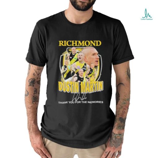 Richmond Dustin Martin Thank You For The Memories T Shirt