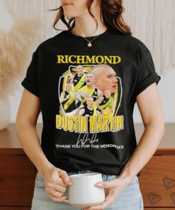 Richmond Dustin Martin Thank You For The Memories T Shirt