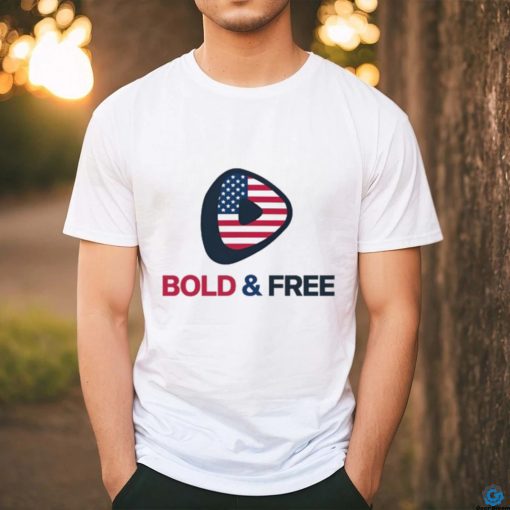 Rick Racela Bold & Free Usa T Shirt