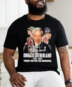 Rip Donald Sutherland 1935 2024 Thank You For The Memories Signature Shirt