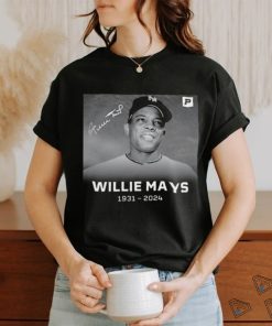 Rip San Francisco Giants Legend Hall Of Famer Willie Mays Signature 1931 2024 Shirt