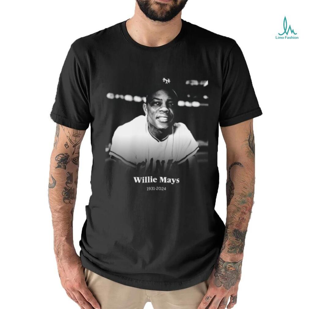 Rip Willie Mays 1931 2024 Shirt Rip Willie Mays 1931 2024 Shirt