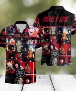 Rock Band Motley Crue Tropical All Over Printed Hawaiian Shirt and Beach Short